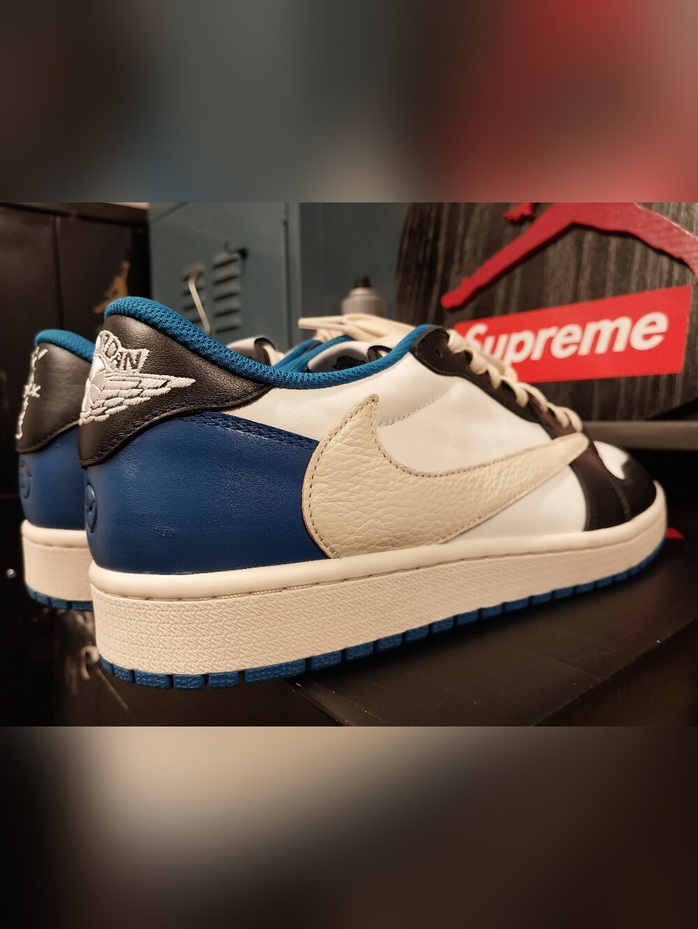 Fragment Design X Travis Scott X Jordan 1 Retro Low Size 13